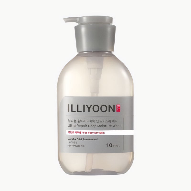 Глибоко зволожувальний гель для душу Illiyoon Ultra Repair Moisture Cleanser, 500 мл