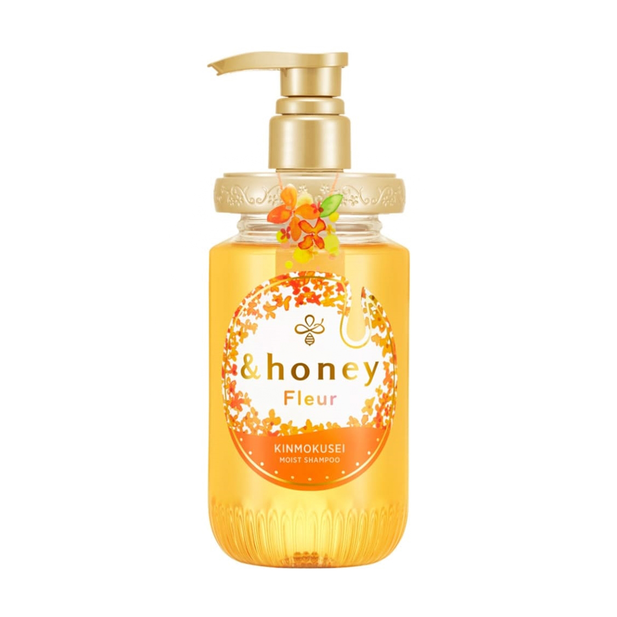 Зволожувальний шампунь Honey Fleur Kinmokusei Soft And Moist Shampoo для пухнастого волосся, 450 мл